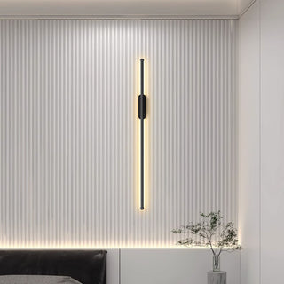 Simple Line Wall Lamp, Bedroom/Living room, Black/Gold