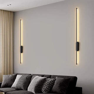 Simple Line Wall Lamp, Bedroom/Living room, Black/Gold