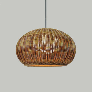 Ursula Modern Lantern Pendant Light, Metal/Acrylic, Beige/Coffee