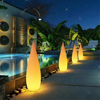 Outdoor Water Drop Waterproof Lawn Lamp