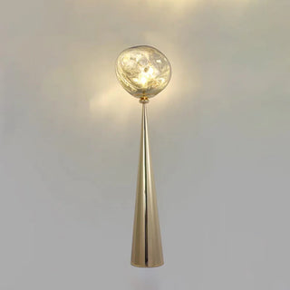 Modern Metal Floor Lamp, Gold/Rose Gold/Chrome/Smoke Grey