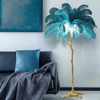 Feather Floor Lamp,H80/180CM