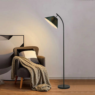 Pleated Floor Lamp, Metal, 3 Colour, L 158CM