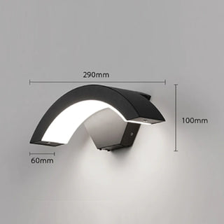 Waterproof Sensor Wall Light With Warm White LED Outdoor