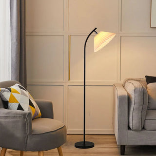 Pleated Floor Lamp, Metal, 3 Colour, L 158CM