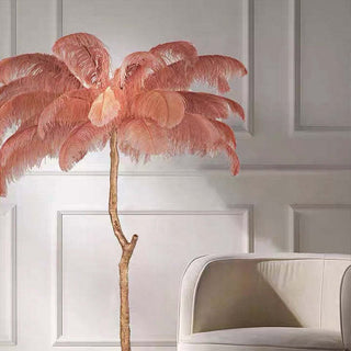 Feather Floor Lamp,H80/180CM