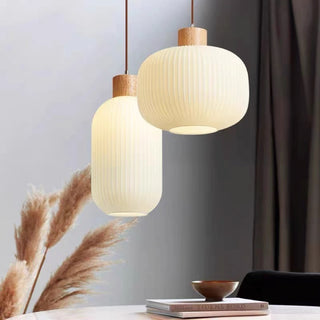 Modern Pumpkin Pendant Lamp