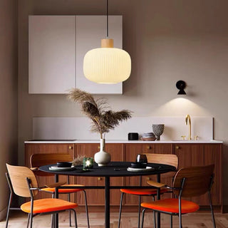 Modern Pumpkin Pendant Lamp