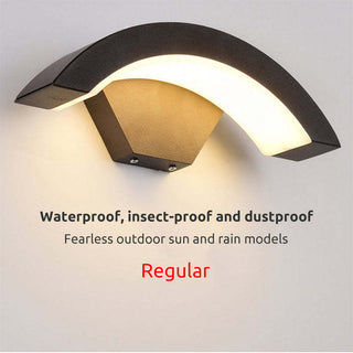 Waterproof Sensor Wall Light With Warm White LED Outdoor