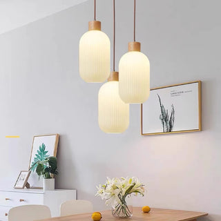 Modern Pumpkin Pendant Lamp