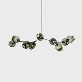 Nordic Modern Glass Pendant Light Clear Bubble