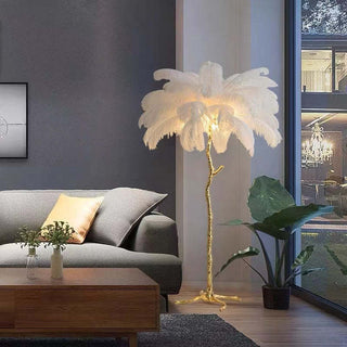 Feather Floor Lamp,H80/180CM