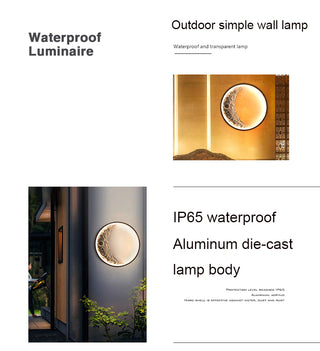 LED Outdoor Waterproof Landscape Wall Lamp