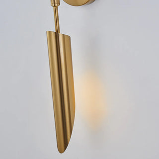 Modern LED Golden Simple Shovel Shape Wall Lamp Metal/Glass Warm White