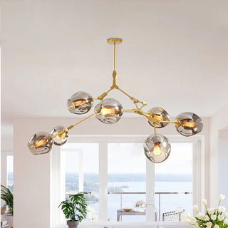 Nordic Modern Glass Pendant Light Clear Bubble