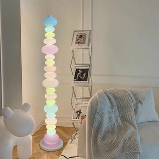 Rainbow Candy Unique Glass Floor/Table Lamp