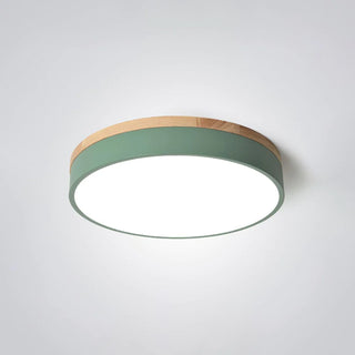 Morandi Nordic LED Round Flush Mount Ceiling Light, Study/Bedroom & Living Room