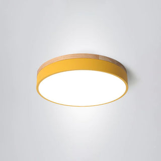 Morandi Nordic LED Round Flush Mount Ceiling Light, Study/Bedroom & Living Room