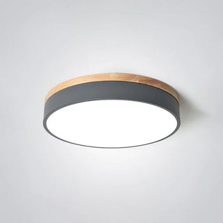 Morandi Nordic LED Round Flush Mount Ceiling Light, Study/Bedroom & Living Room