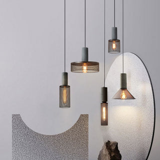 Industrial Metal Black Pendant Light