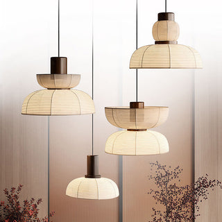 Gauze Fabric Pendant Light