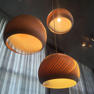 Wooden Pendant Light