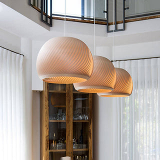 Wooden Pendant Light