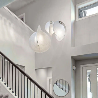 Planet Fabric Simple Shape Pendant Lamp, Stairwell/Living room