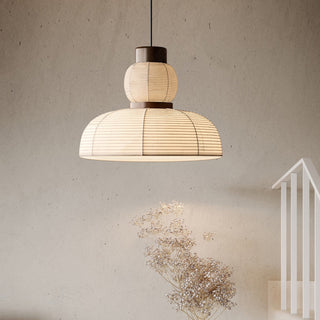 Gauze Fabric Pendant Light