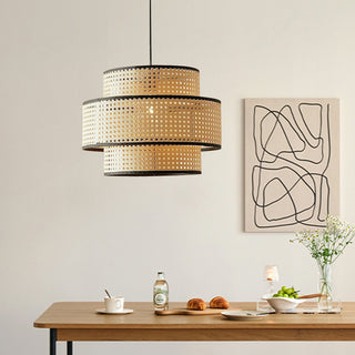 Rattan Pendant Light