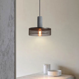 Industrial Metal Black Pendant Light