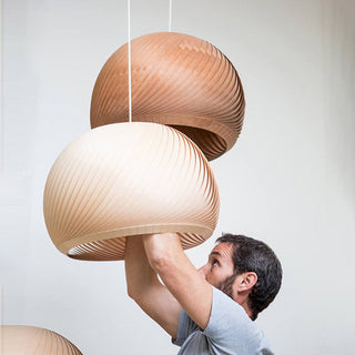 Wooden Pendant Light