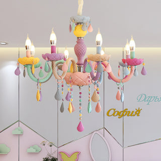 Colorful Cake Chandelier