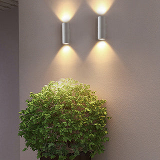 Cement Industry Outdoor Wall Lamp Double-headed, Cement