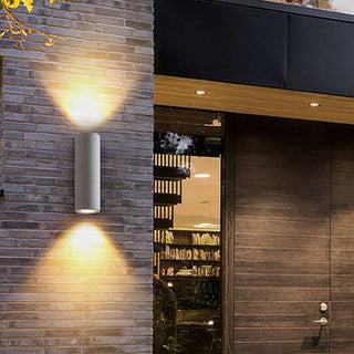 Cement Industry Outdoor Wall Lamp Double-headed, Cement