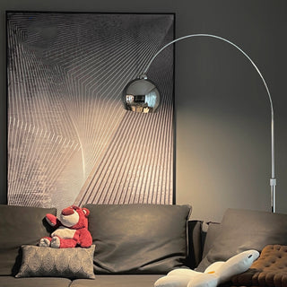 Curved Fishing Rod Floor Lamp