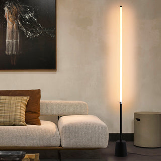 Minimalist Black Lightsaber Floor Lamp