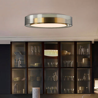 Double Layer Flush Mount Ceiling Light