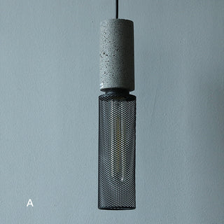 Industrial Metal Black Pendant Light