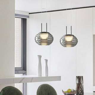 Water Ripple Glass Pendant Light