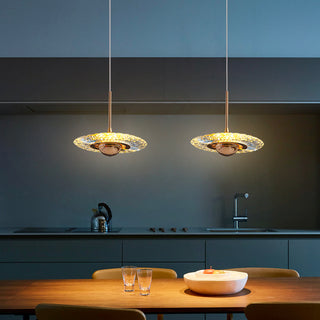 Entry Lux Post-modern Flying Saucer Creative Designer Pendant Light