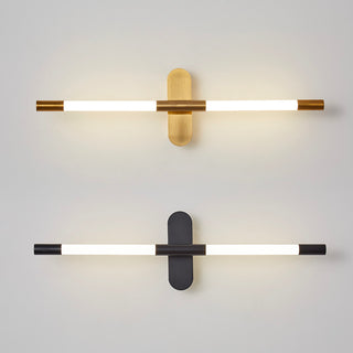 Minimalist Brass Rotatable Line Wall Light