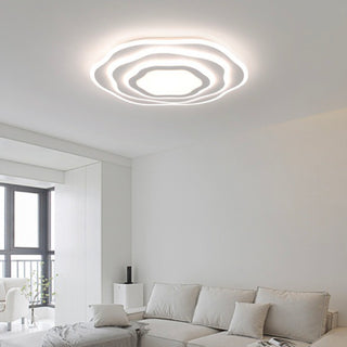 Tri-layer Flush Mount Ceiling Light