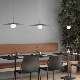 Minimalist Hat Shape Pendant Light, 3 Color & Size