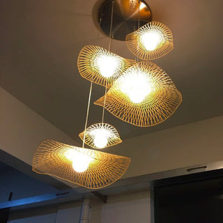 Rattan Pendant Light, 7 Size