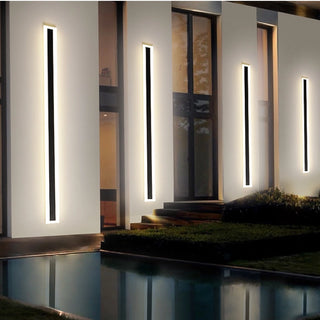 Minimalist Outdoor IP65 Waterproof Wall Lamp, Outer Glow