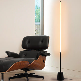 Minimalist Black Lightsaber Floor Lamp