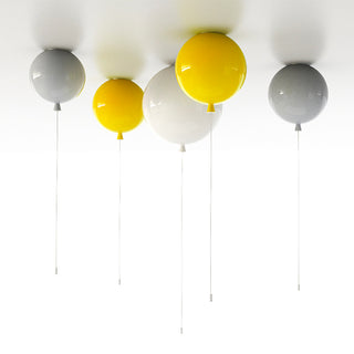 Morandi Color Balloon Flush Mount Ceiling Light