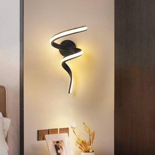 Curved Linear Wall Sconce