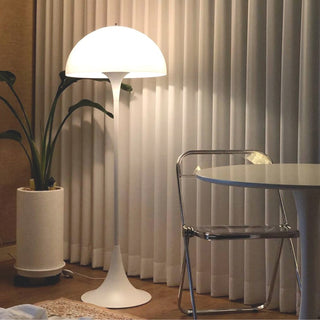 Romantic atmosphere cream mushroom floor lamp